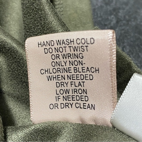 Philosophy Green Faux Leather/Suede Sleeveless  A-Line Dress Size 10 #0480 - Picture 8 of 12